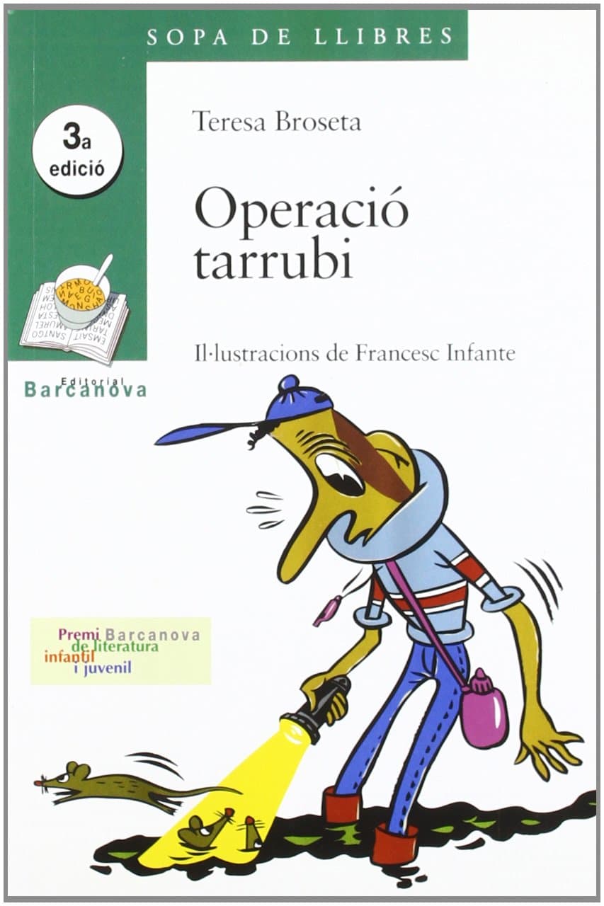 Portada de Operació tarrubi (Llibres Infantils I Juvenils - Sopa De Llibres. Sèrie Verda)