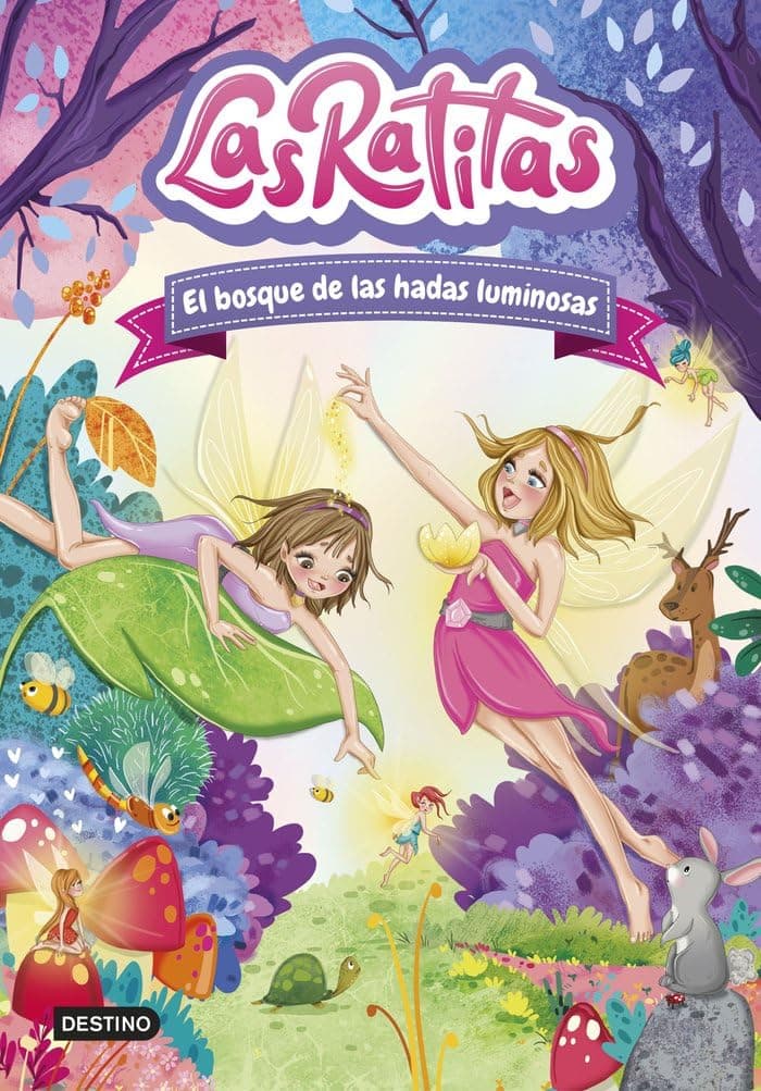 Portada de Las Ratitas 8. El bosque de las hadas luminosas (Jóvenes influencers)