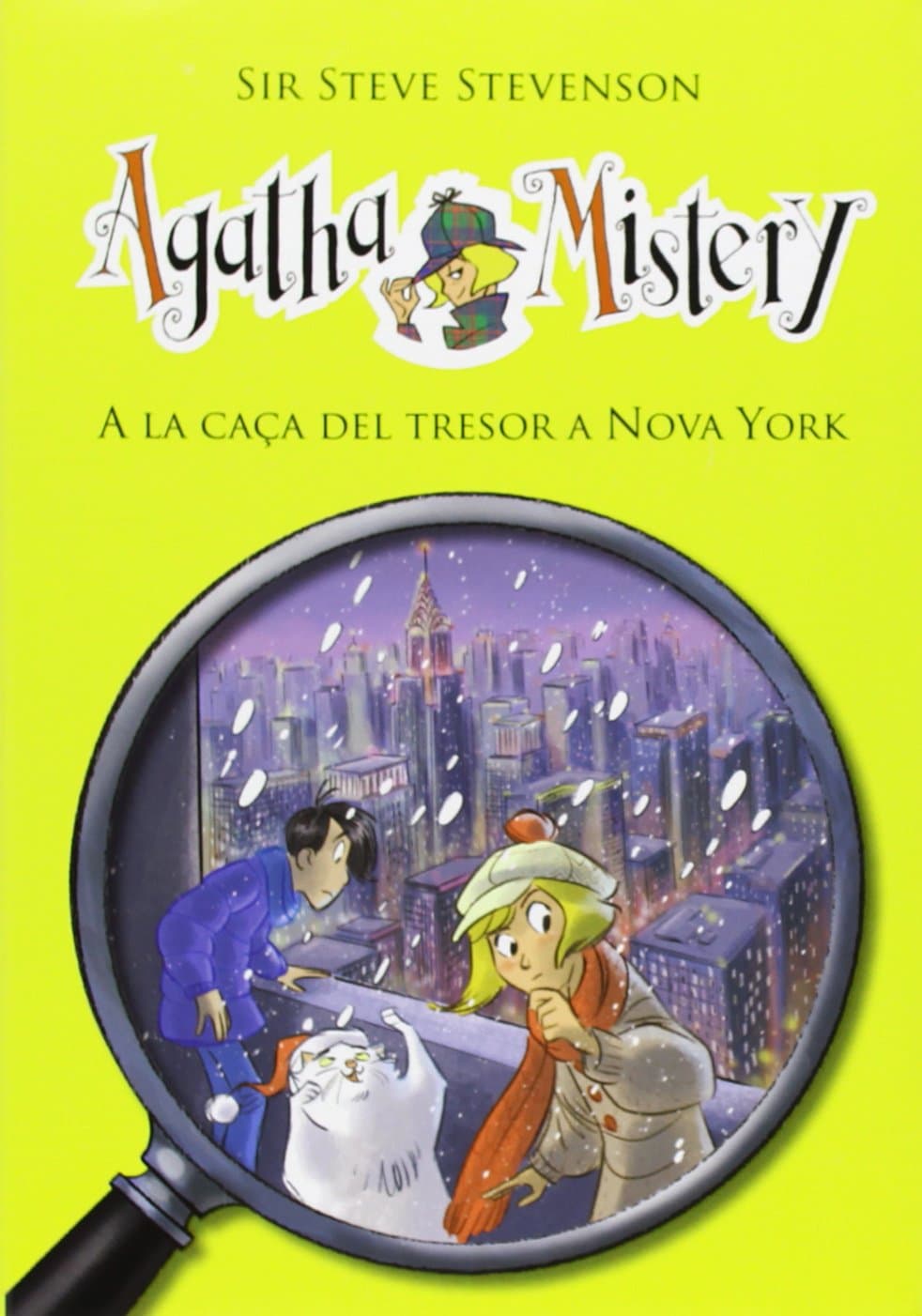Portada de A La Caça Del Tresor A Nova York: 14 (Agatha Mistery)