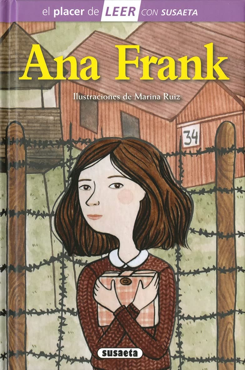 Portada de Susaeta - Ana Frank (El placer de LEER con Susaeta - nivel 4)