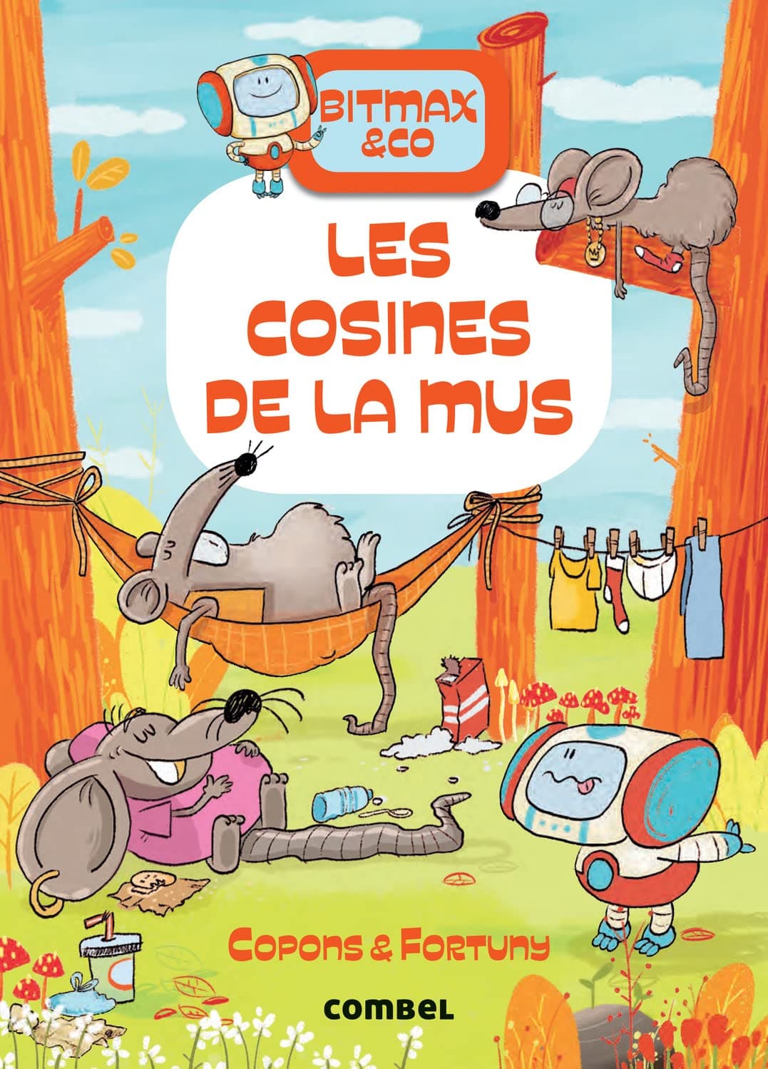 Portada de Bitmax 9: Les cosines de la Mus - La Novel·la Gràfica per a Primers Lectors (Bitmax & Co.)