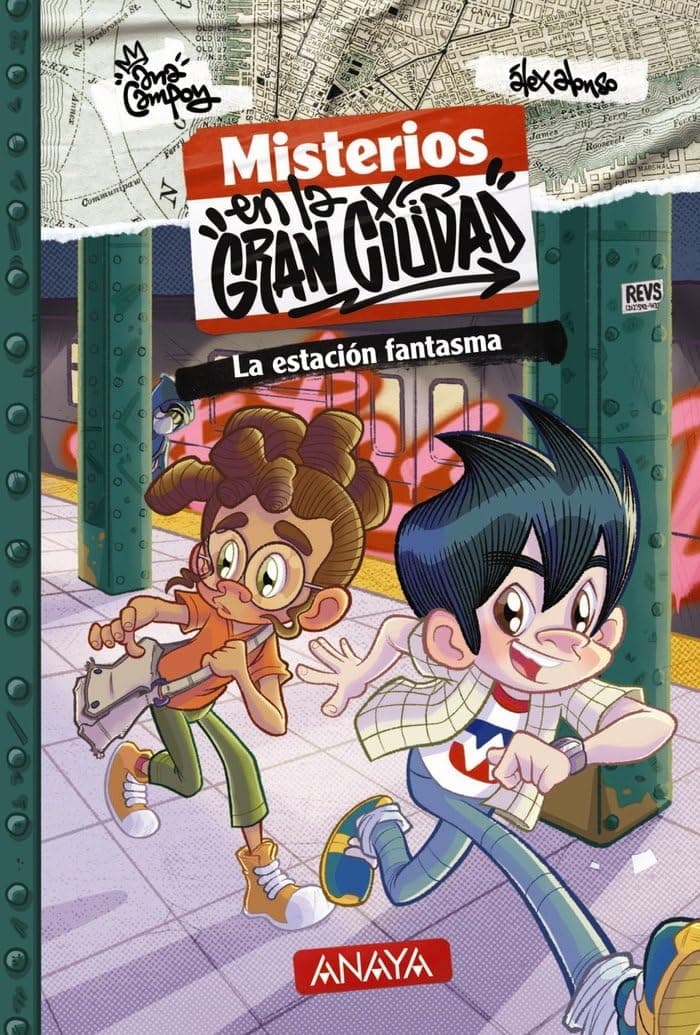 Portada de Misterios en la gran ciudad 2. La estación fantasma (LITERATURA INFANTIL - Narrativa infantil)