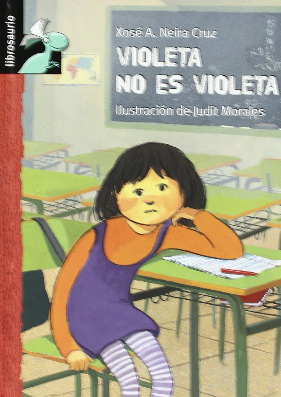 Portada de Violeta no es violeta (Librosaurio)