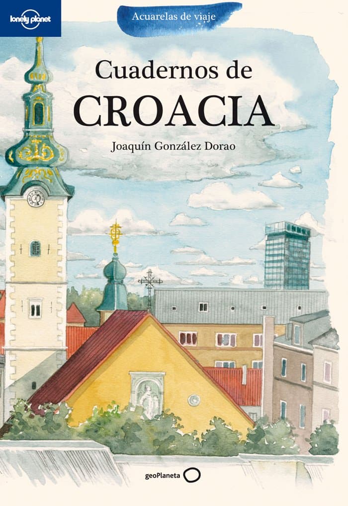 Portada de Cuadernos de Croacia (Acuarelas de viaje)