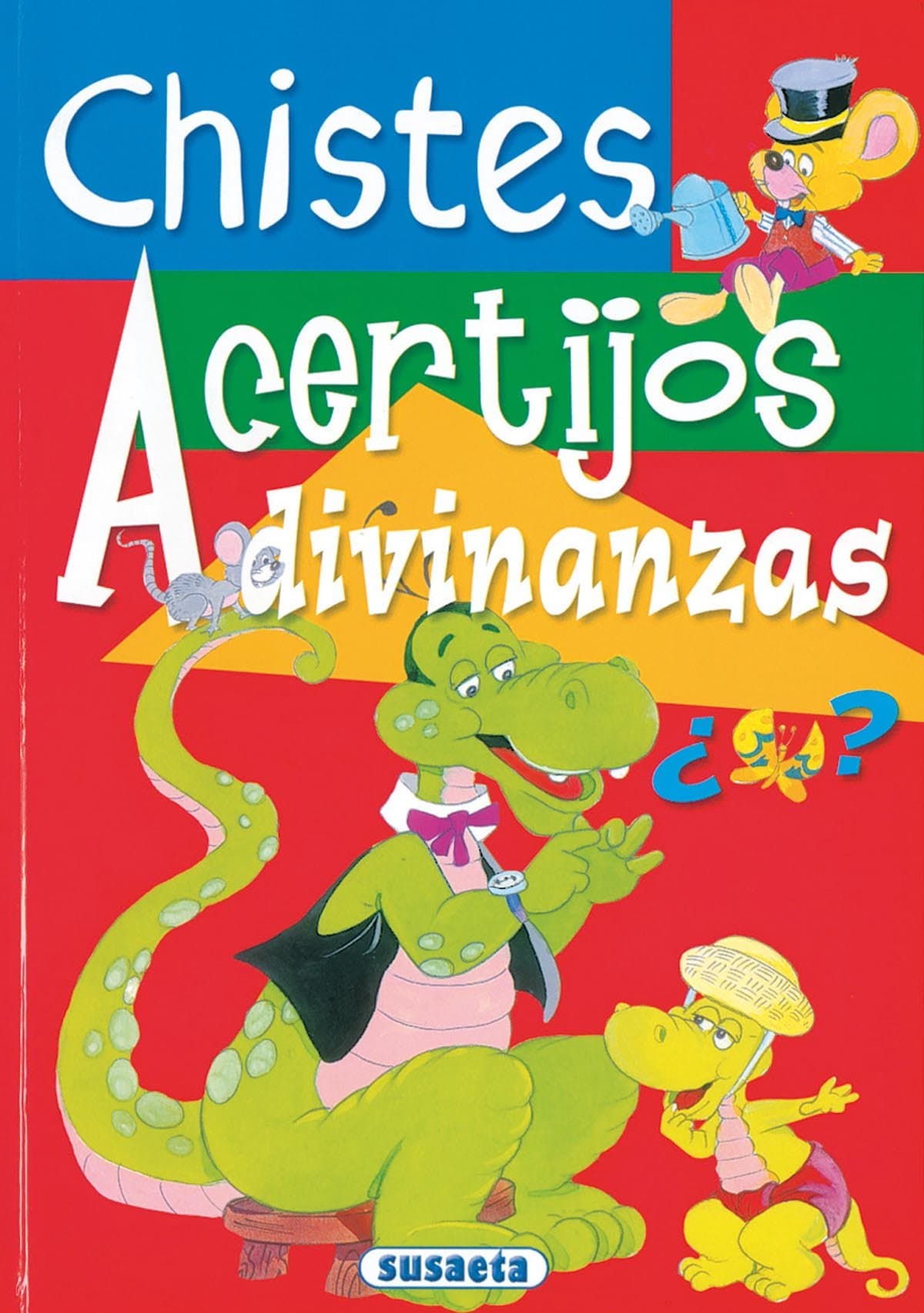 Portada de Chistes, Acertijos Y Adivinanzas
