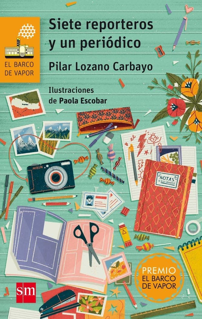Portada de Siete reporteros y un periódico: 175 (El Barco de Vapor Naranja)
