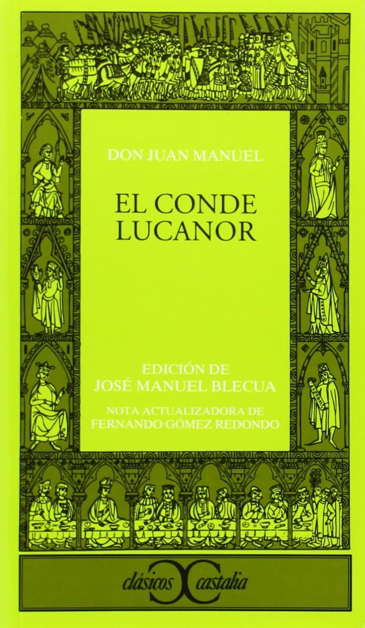 Portada de El conde Lucanor . (CLASICOS CASTALIA. C/C.)