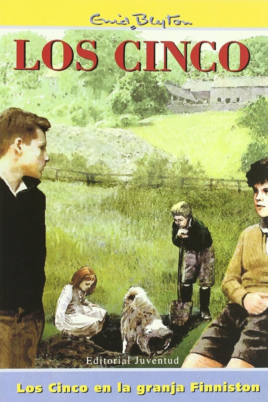 Portada de Los cinco en la granja Finniston (EL CLUB DE LOS CINCO)