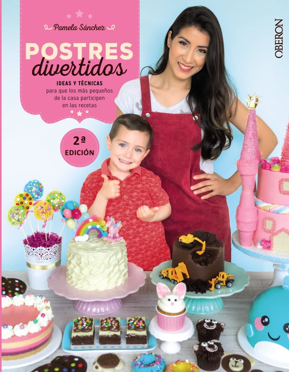 Portada de Postres divertidos: Con técnicas e ideas para que los más pequeños de la casa participen (Libros singulares)