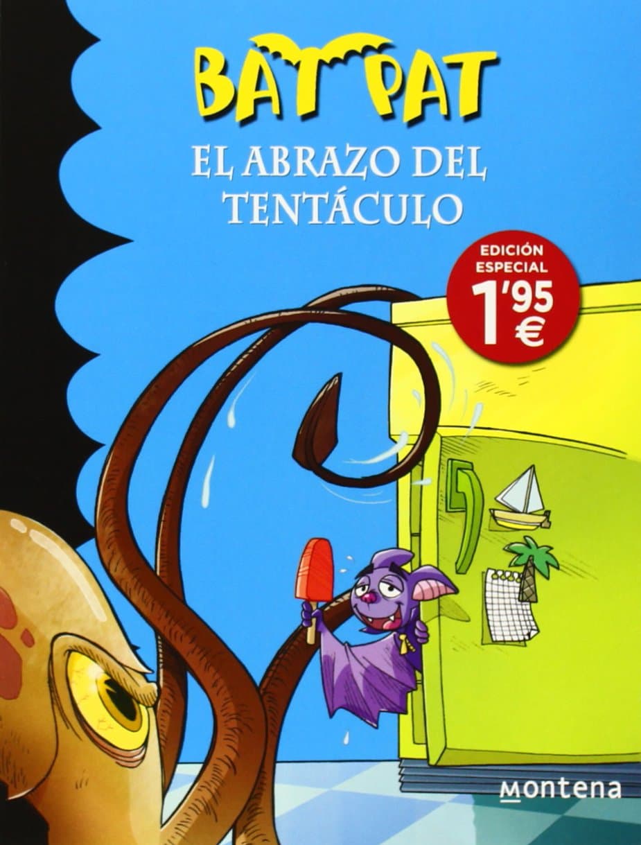 Portada de El abrazo del tentáculo (Serie Bat Pat 21)
