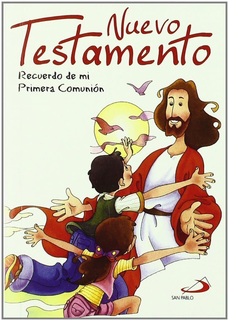 Portada de Nuevo Testamento: Recuerdo de mi Primera Comunión