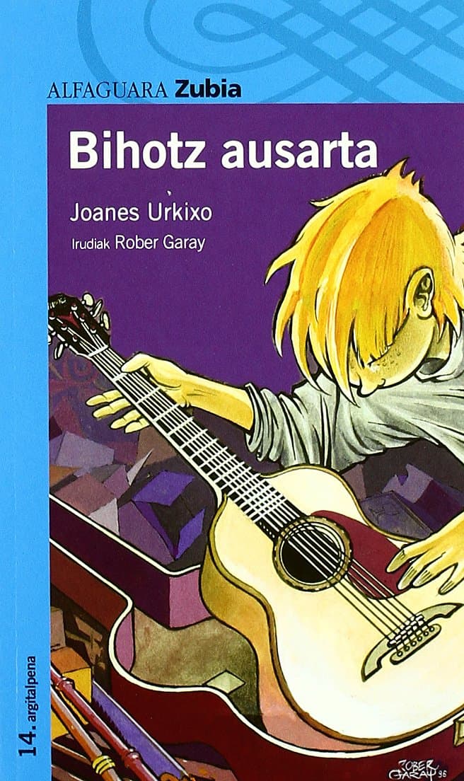 Portada de BIHOTZ AUSARTA - ZUBIA (LECTURAS)