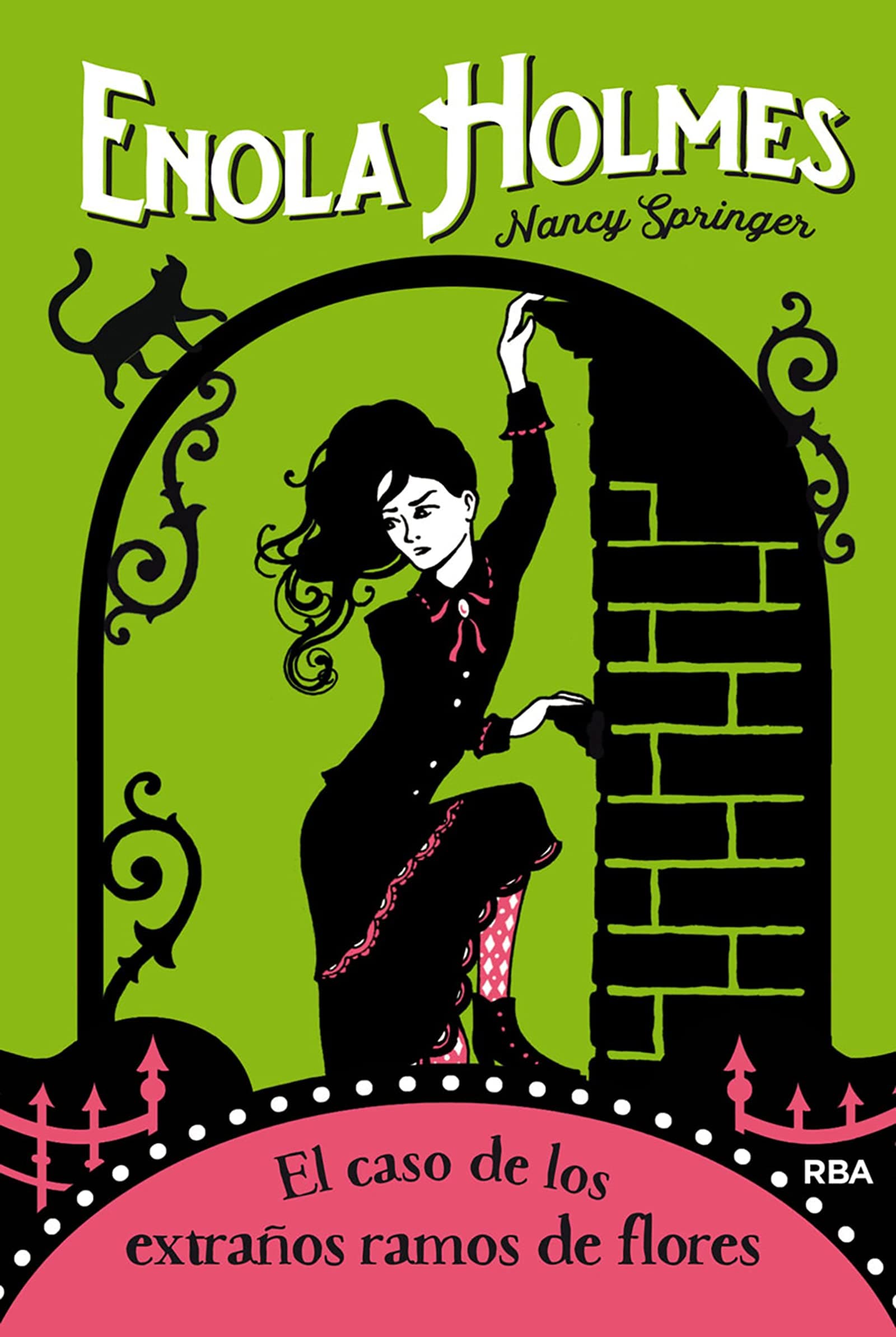 Portada de Las aventuras de Enola Holmes 3 - El caso de los extraños ramos de flores (Ficción juvenil)