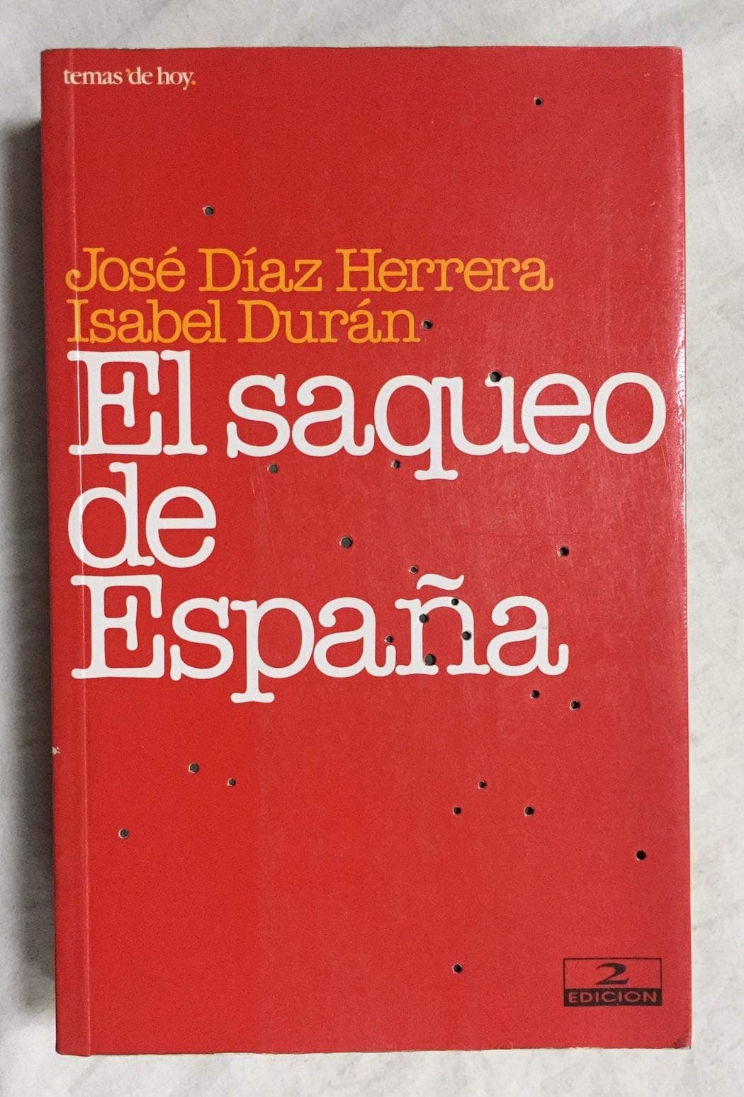 Portada de El saqueo de España