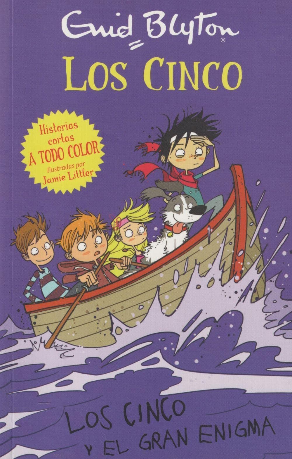 Portada de Los Cinco y el gran enigma (Historias Cortas de los Cinco)