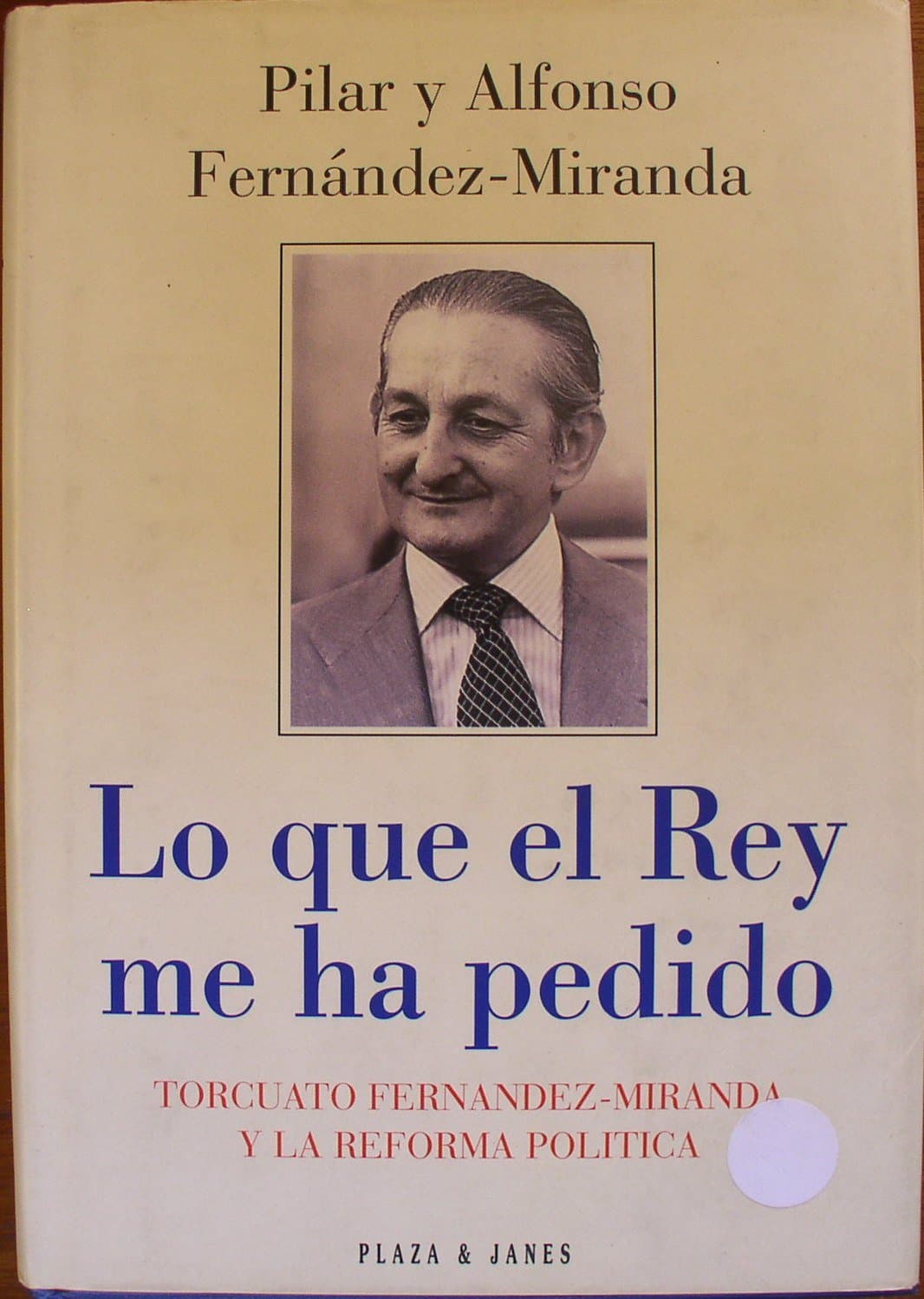 Portada de Lo que el rey me ha pedido