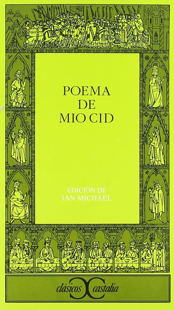 Portada de Poema de Mio Cid . (CLASICOS CASTALIA. C/C.)