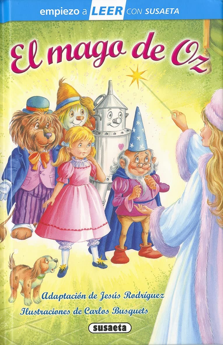 Portada de Susaeta - El mago de Oz (Empiezo a LEER con Susaeta - nivel 1)