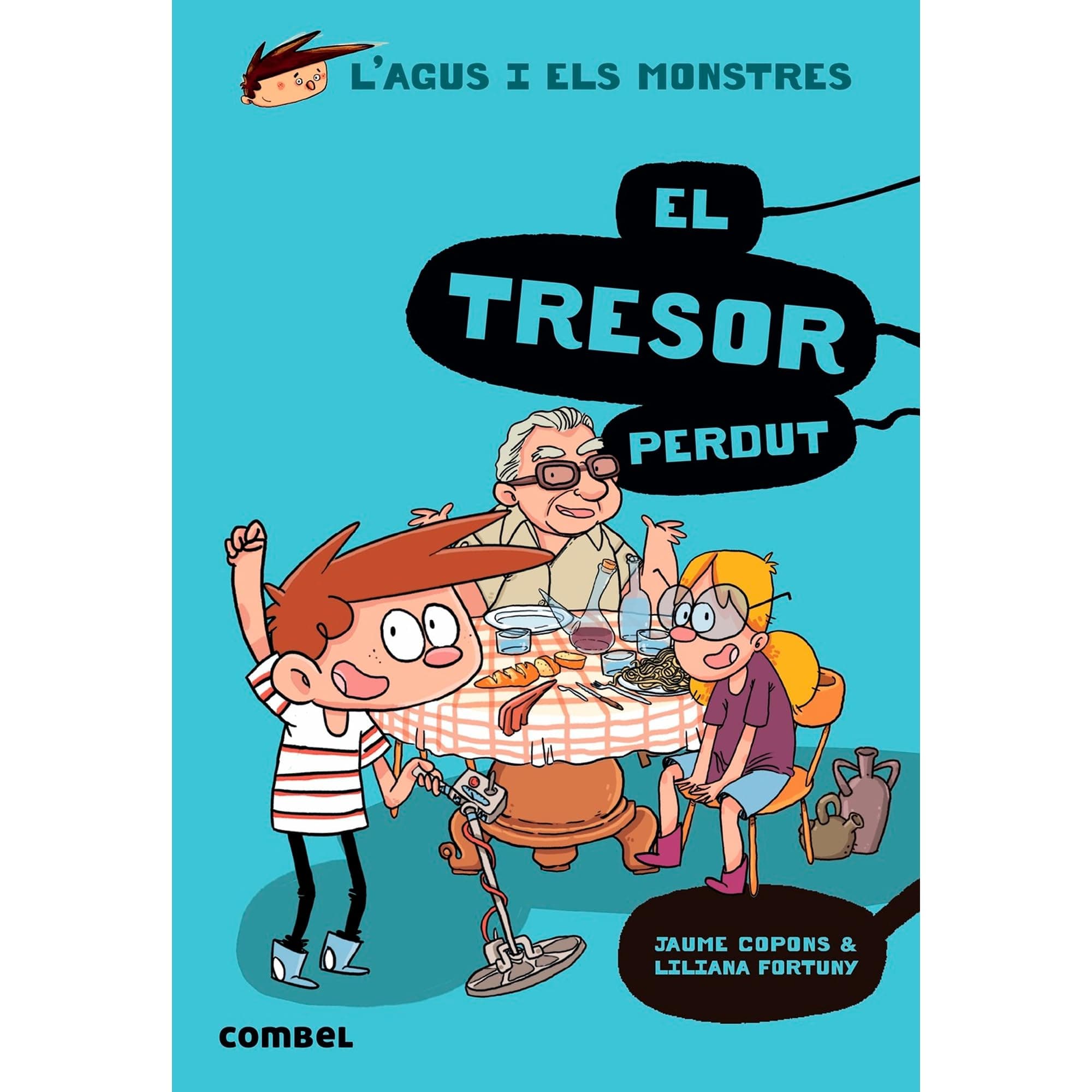 Portada de El tresor perdut: 12 (L'Agus i els monstres)