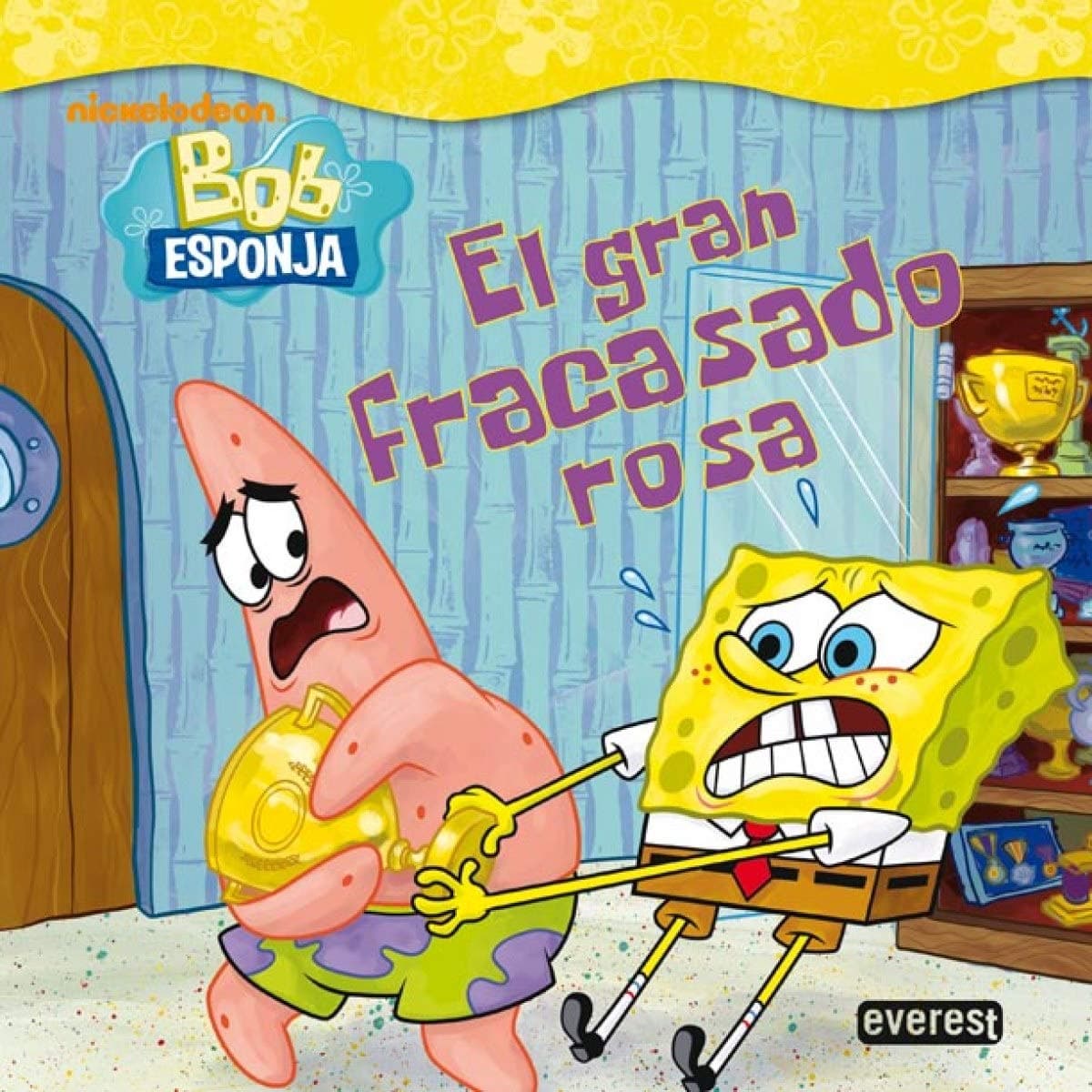 Portada de Bob esponja: El gran fracasado rosa
