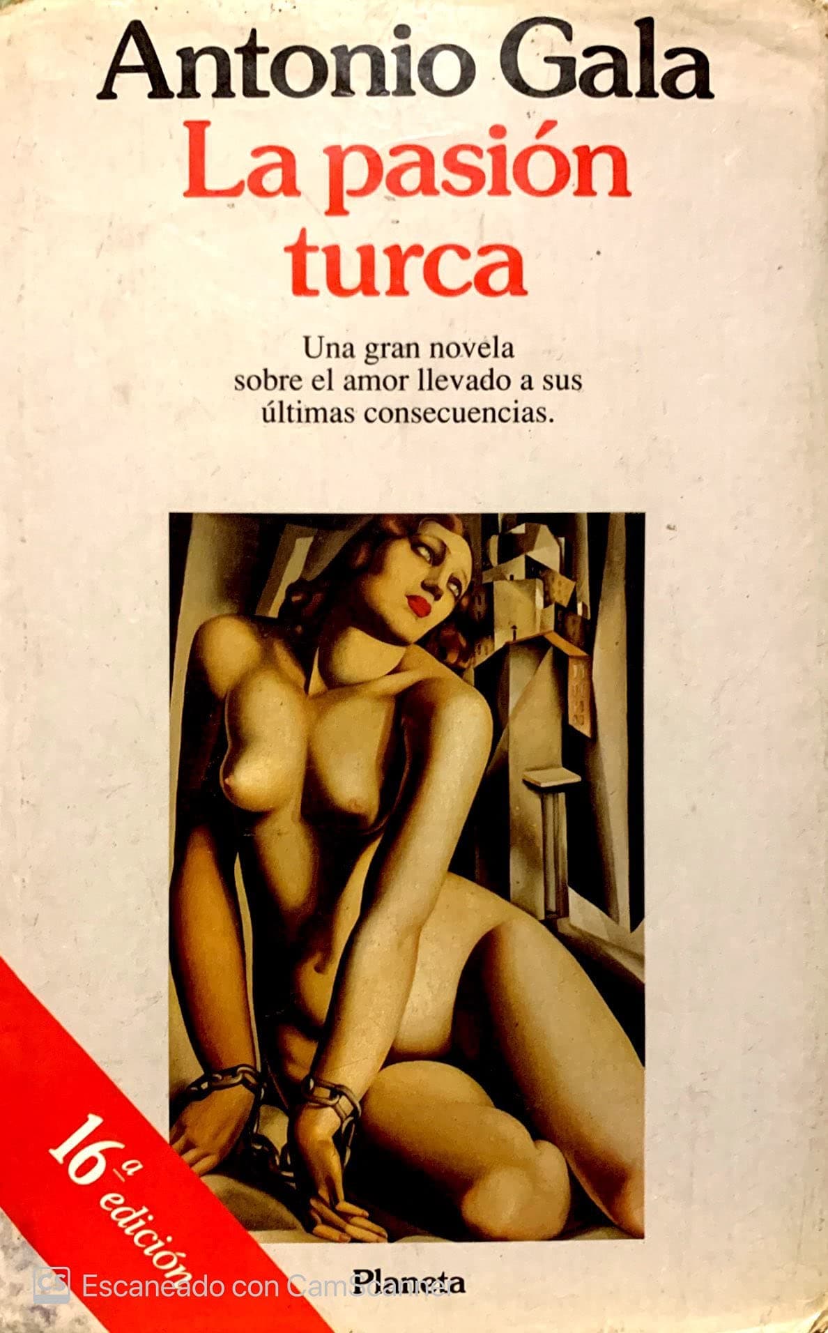 Portada de La Pasion Turca
