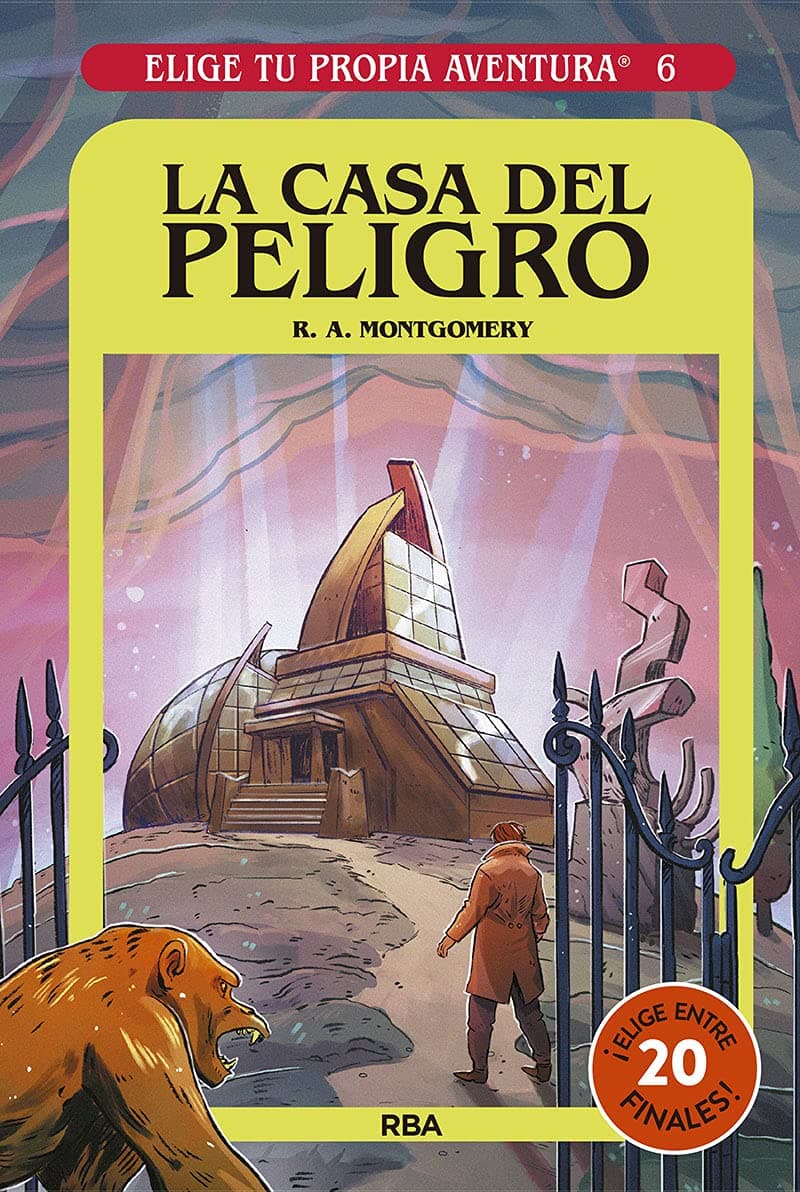Portada de Elige tu propia aventura - La casa del peligro (Ficción Kids)
