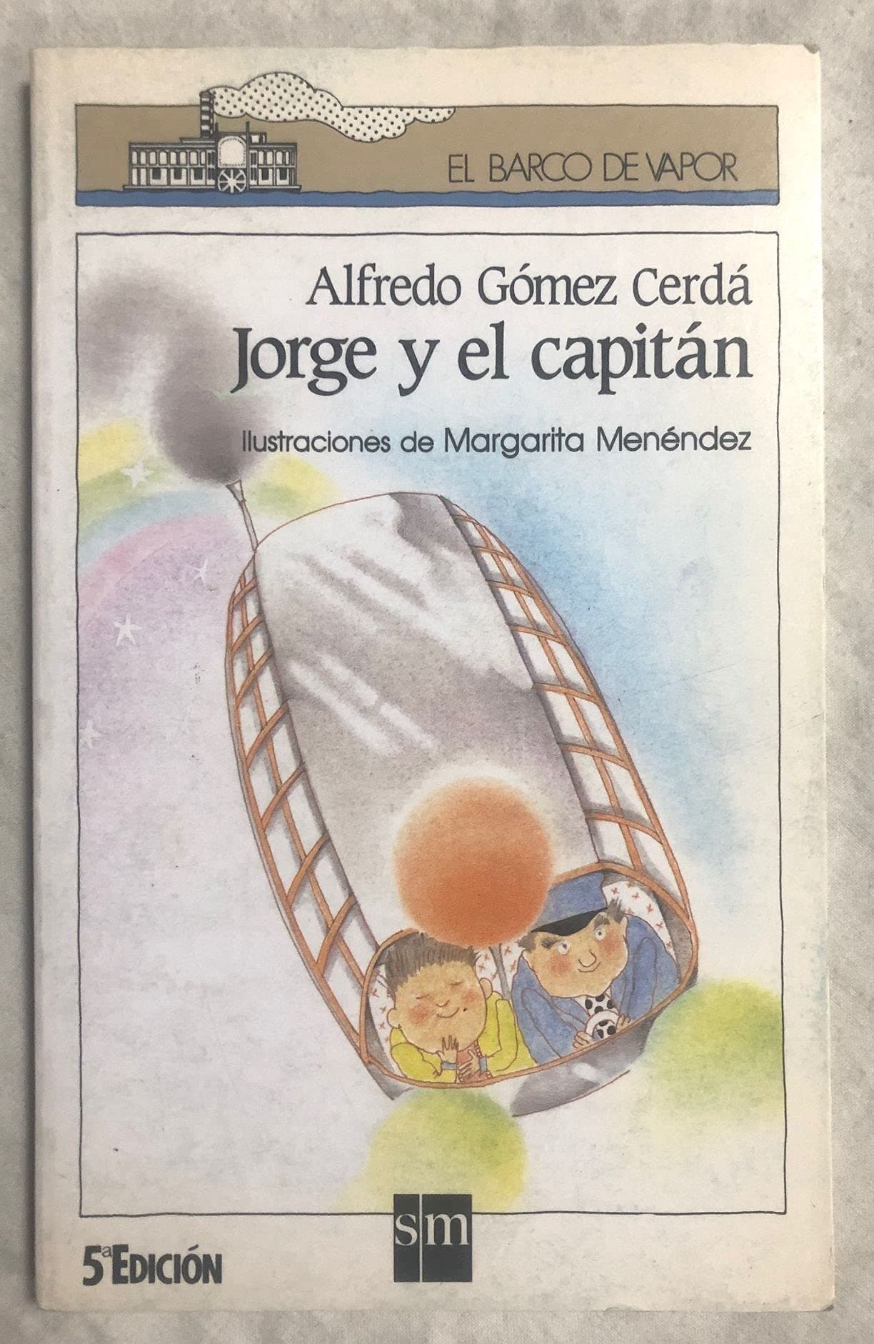 Portada de Jorge y el capitán: 21 (El Barco de Vapor Blanca)