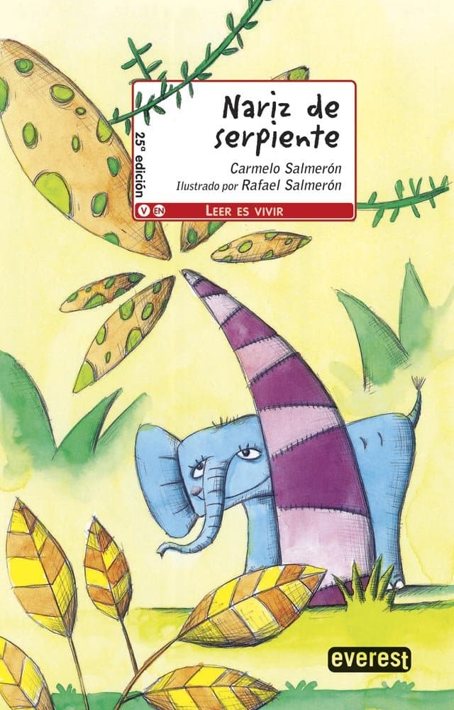 Portada de Nariz de Serpiente (Leer es vivir)