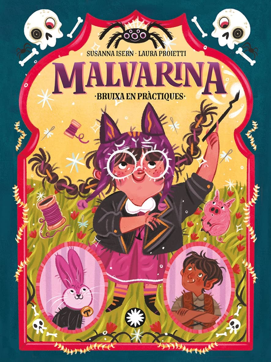 Portada de Bruixa en pràctiques (Malvarina #2)