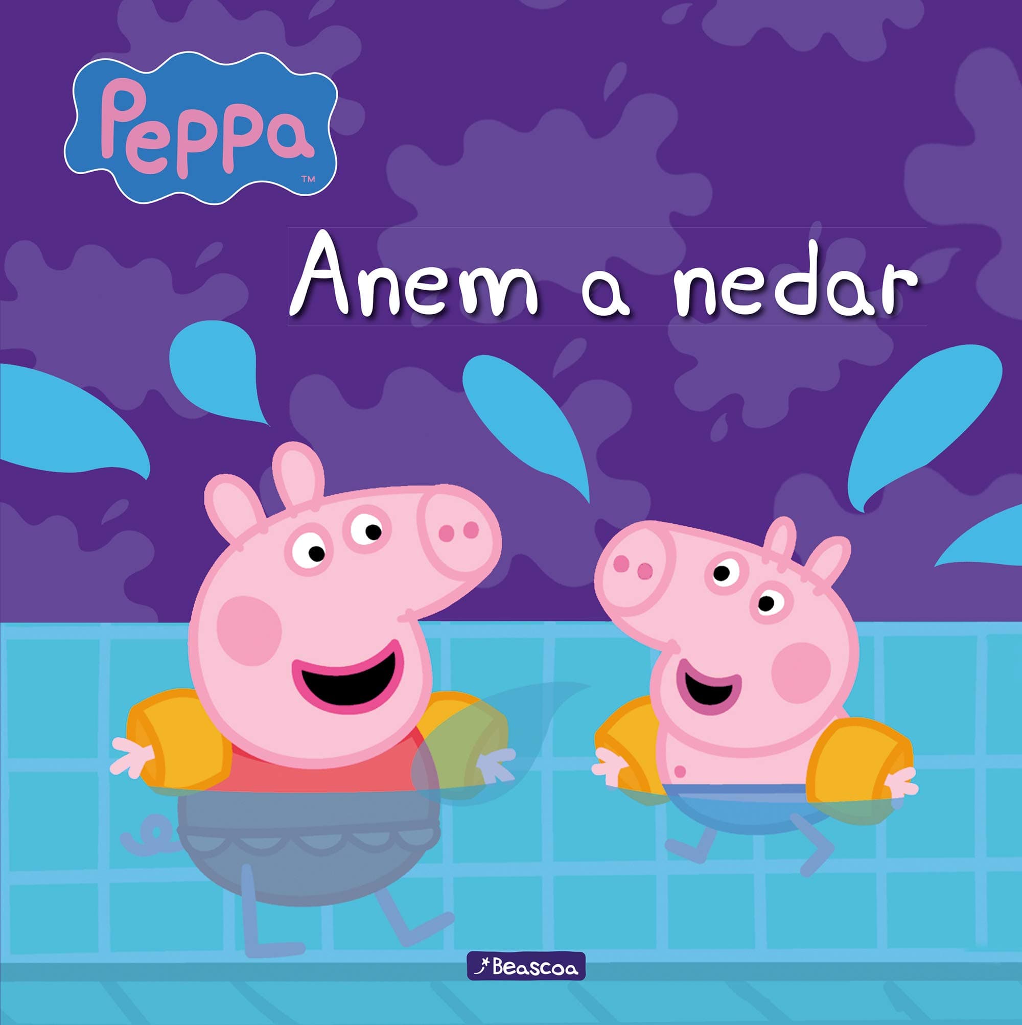 Portada de Peppa Pig. Un conte - Anem a nedar