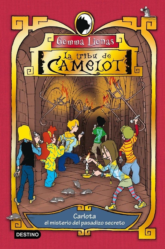 Portada de Carlota y el misterio del pasadizo secreto: La tribu de Camelot 2