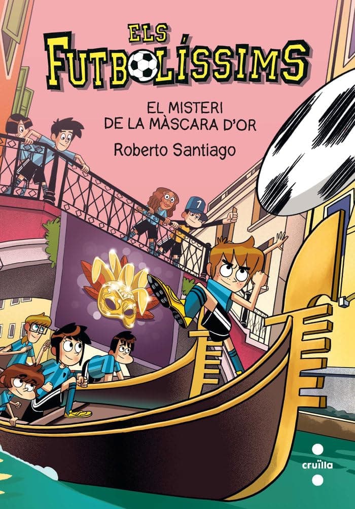 Portada de Els Futbolíssims 20: El misteri de la màscara d'or