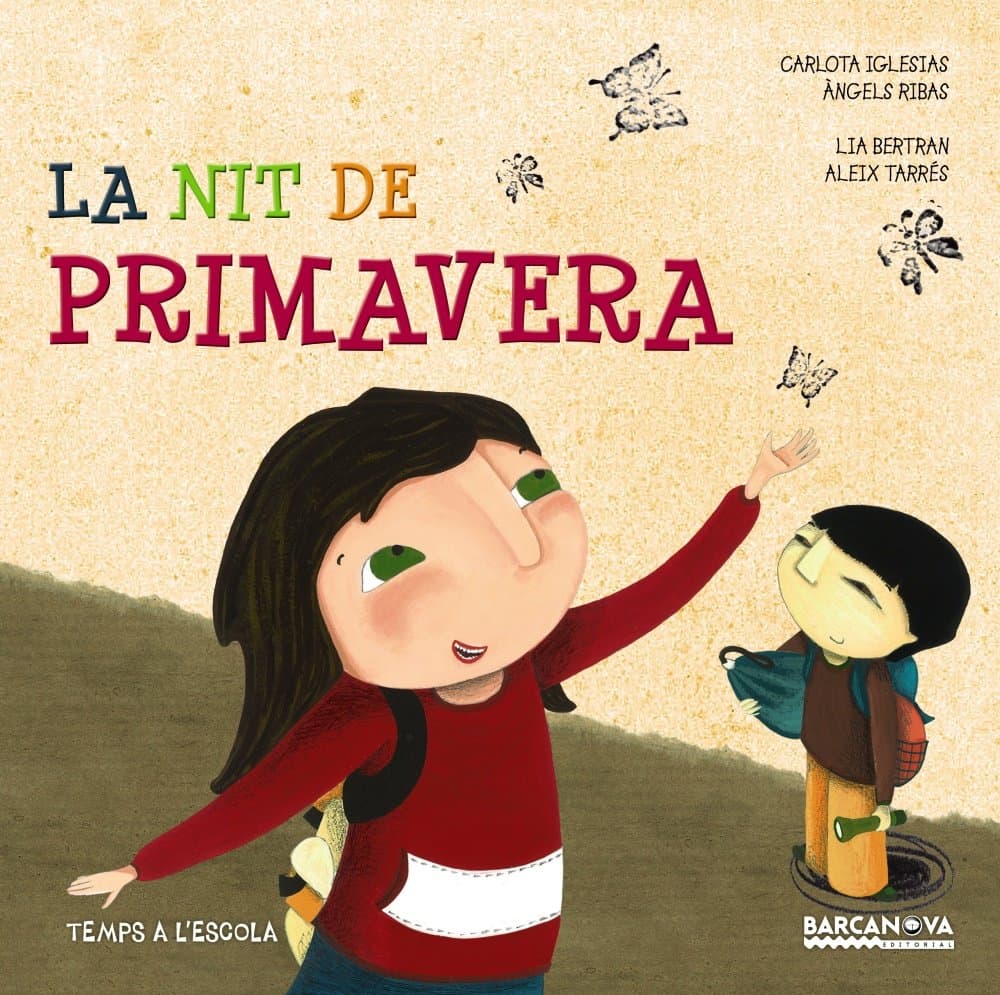 Portada de La nit de primavera (Llibres infantils i juvenils - Sopa de contes - Temps a l'escola)