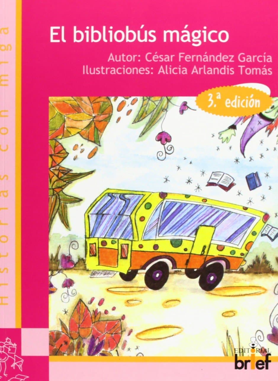 Portada de El bibliobús mágico (Historias con Miga)