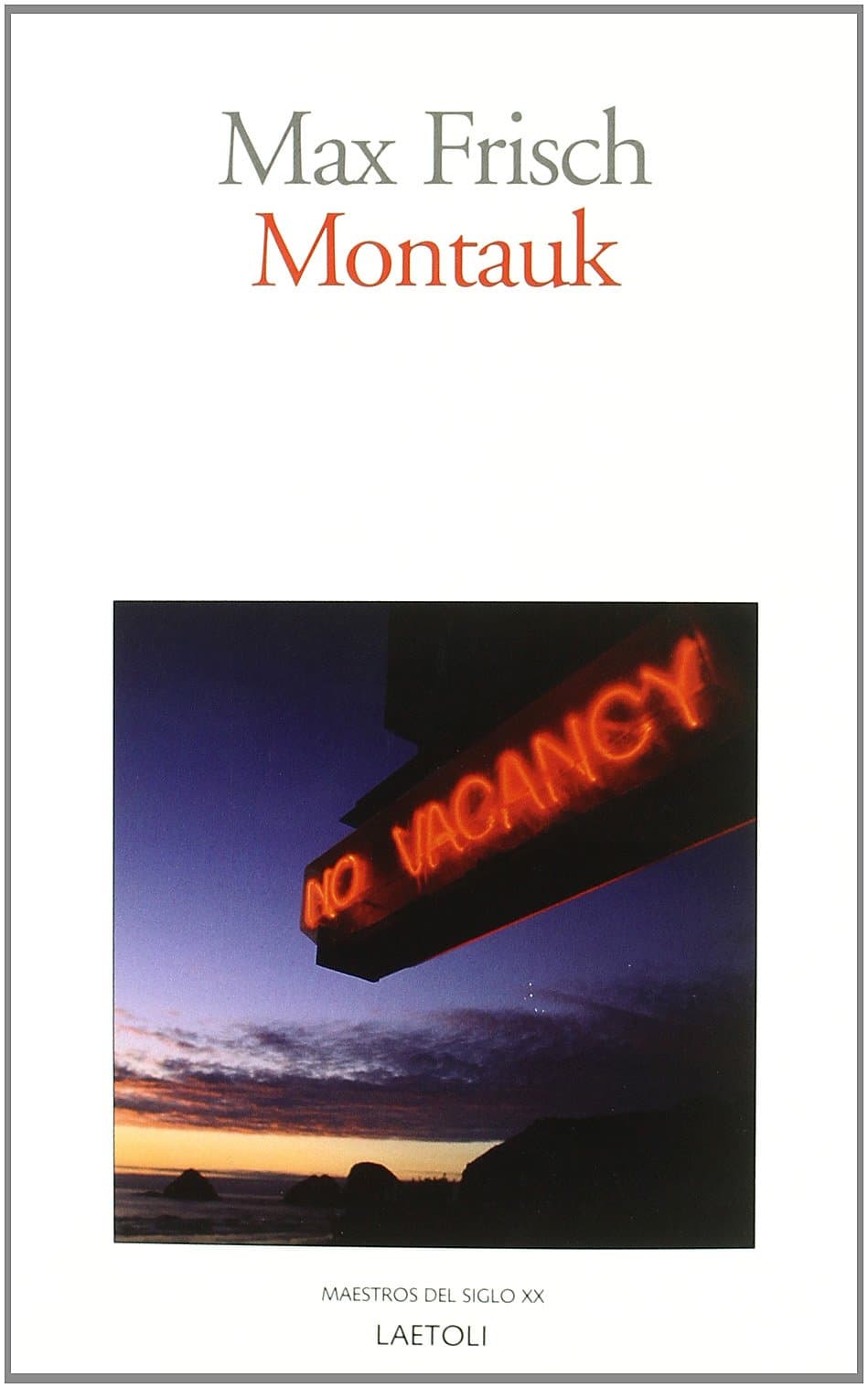 Portada de MONTAUK-UNA NARRACION (SIN COLECCION)