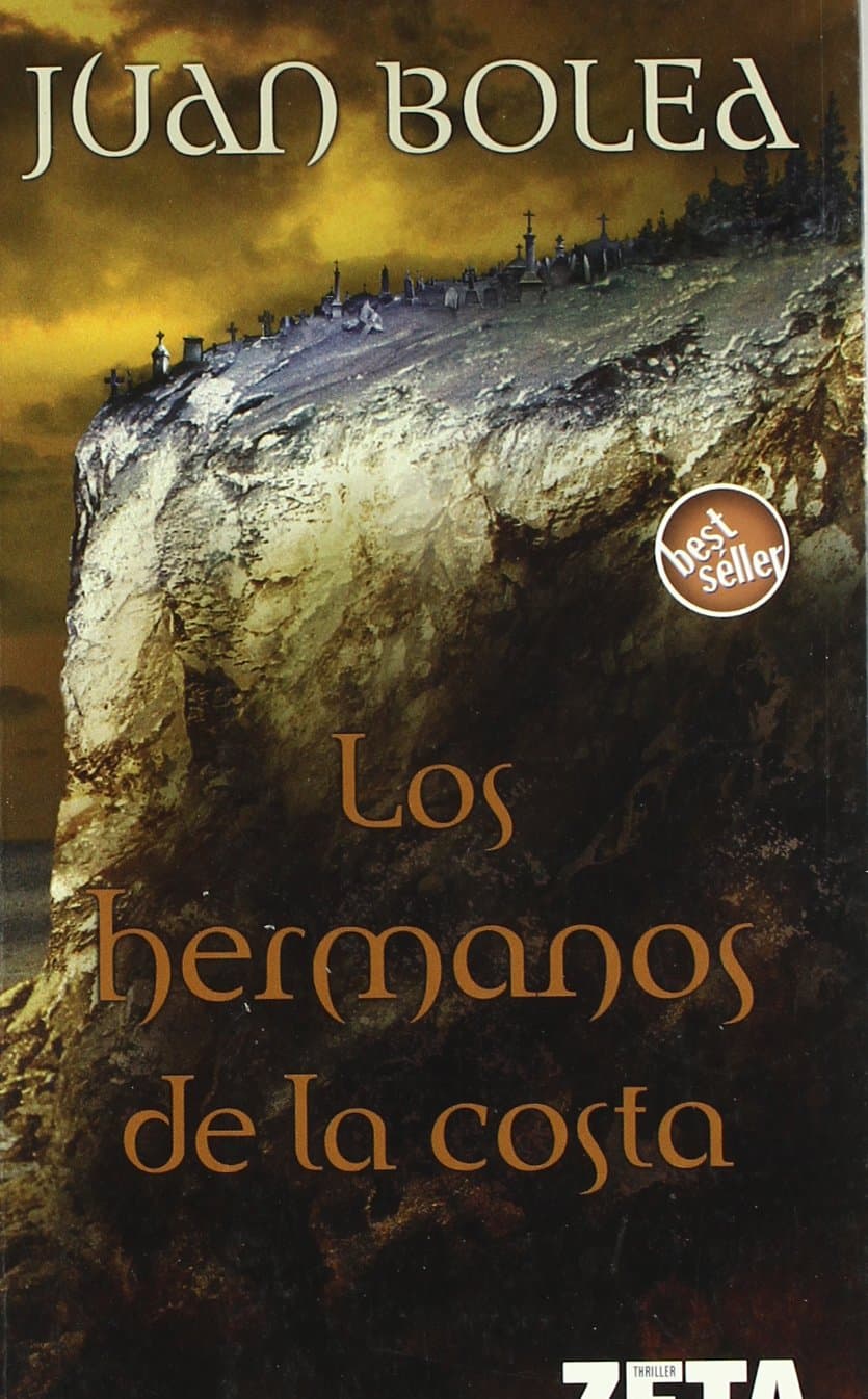 Portada de LOS HERMANOS DE LA COSTA (BEST SELLER ZETA BOLSILLO)
