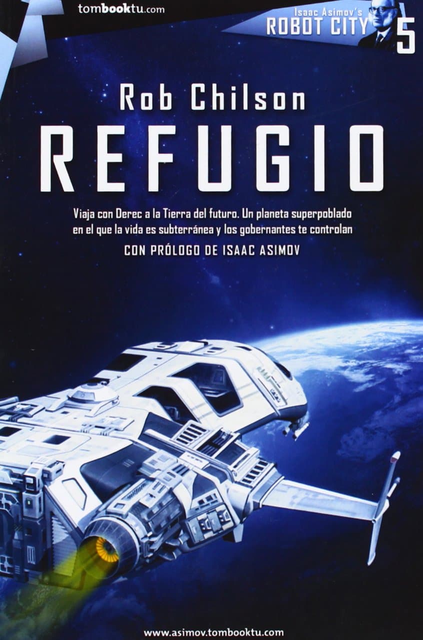 Portada de Refugio (Tombooktu Asimov)