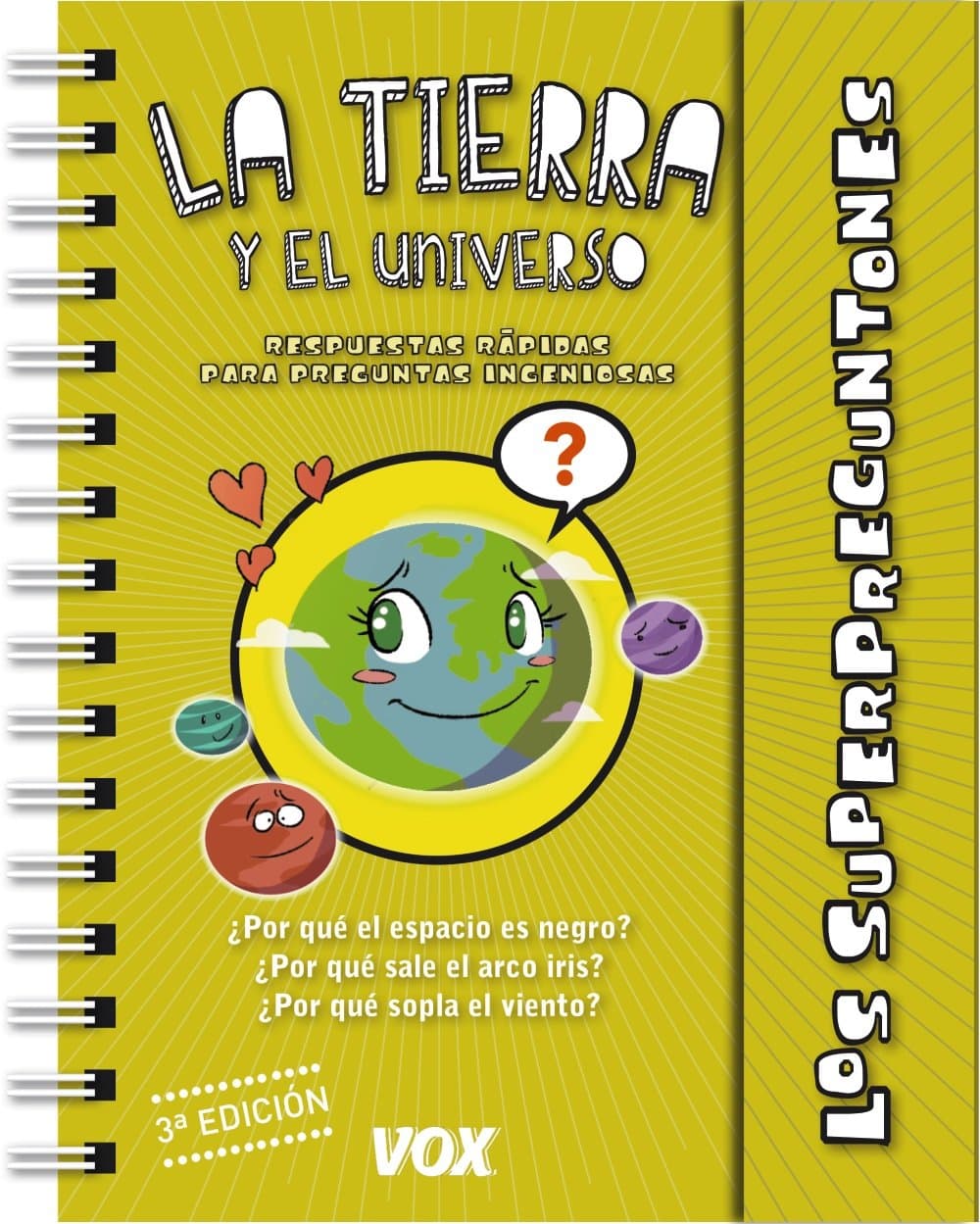 Portada de Los Superpreguntones / La Tierra (VOX - Infantil / Juvenil - Castellano - A partir de 5/6 años - Los Superpreguntones)