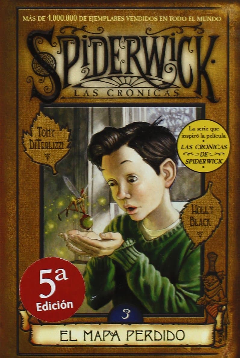 Portada de MAPA PERDIDO, EL: SPIDERWICK. LAS CRONICAS (VOLUMEN III): 00000 (ESCRITURA DESATADA)