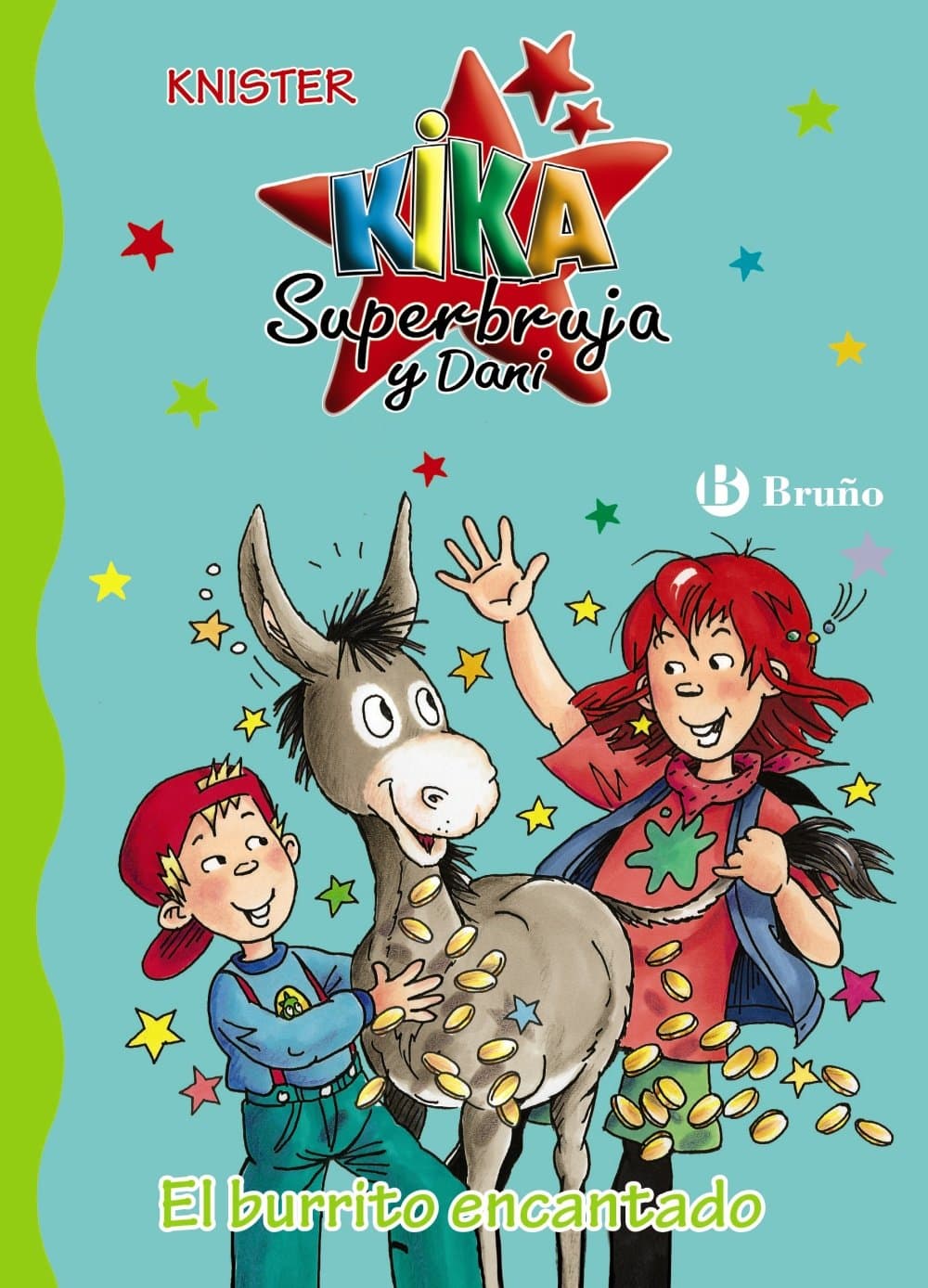 Portada de El burrito encantado (Castellano - A PARTIR DE 6 AÑOS - PERSONAJES Y SERIES - Kika Superbruja y Dani)