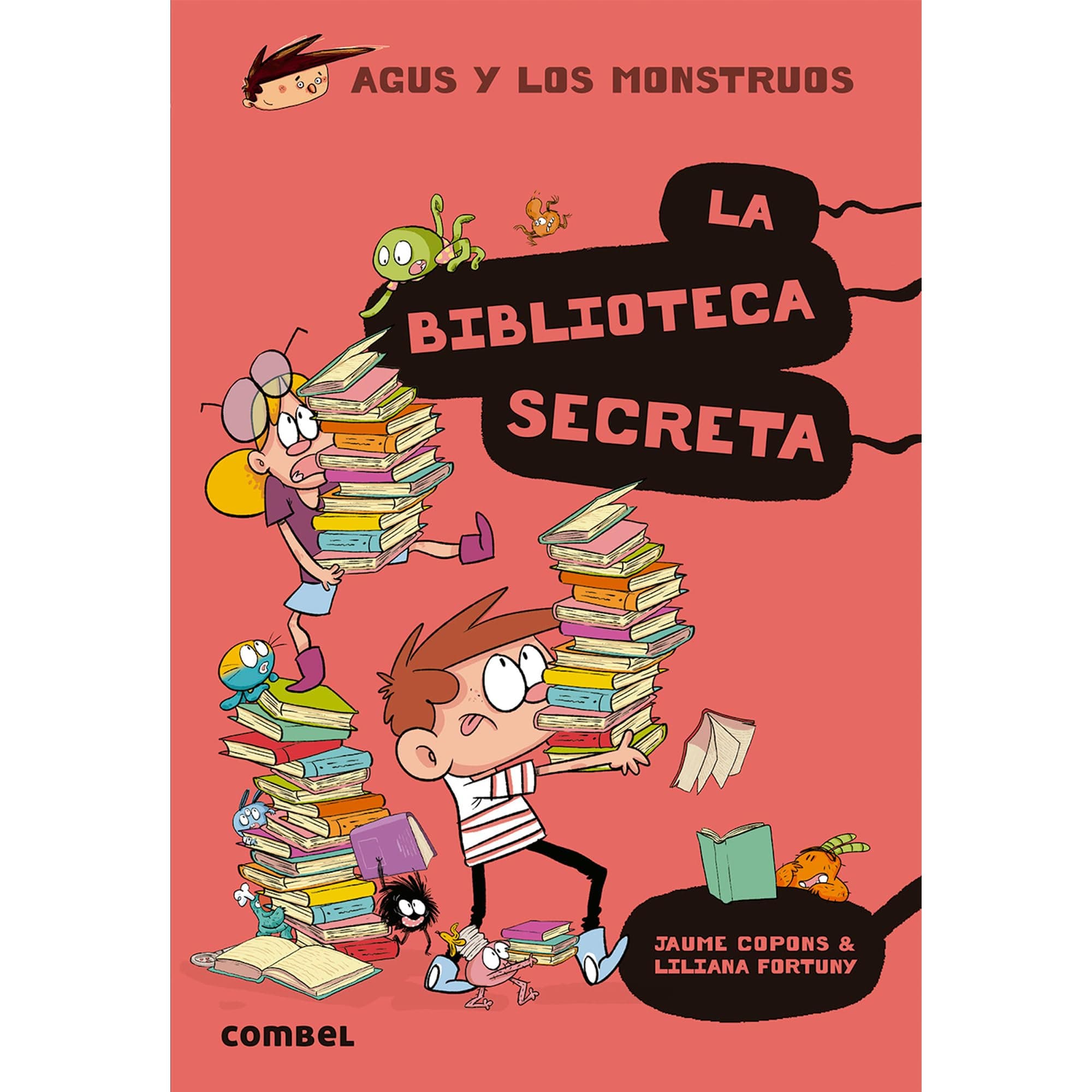 Portada de La Biblioteca Secreta: 16 (Agus y los monstruos)