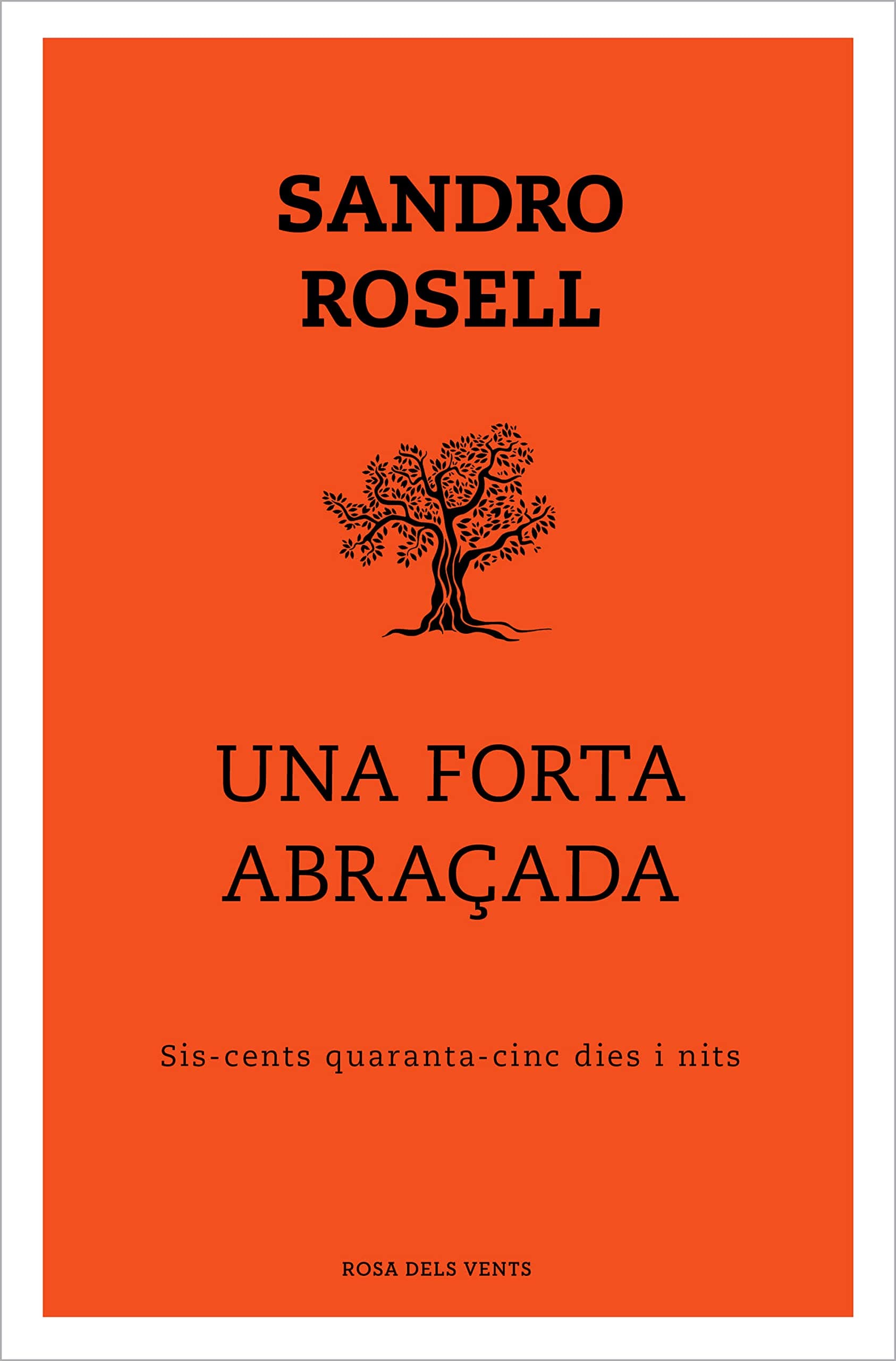 Portada de Una forta abraçada: Sis-cents quaranta-cinc dies i nits (Divulgació)