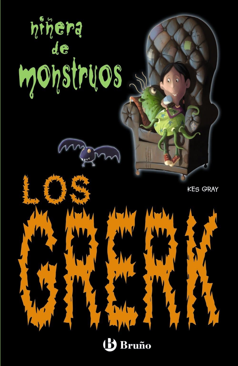 Portada de Los Grerk (Castellano - Bruño - Niñera De Monstruos)