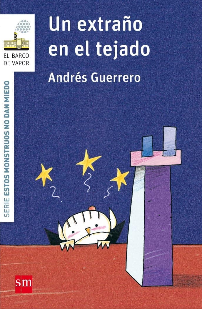 Portada de Un extraño en el tejado (El Barco de Vapor Blanca)