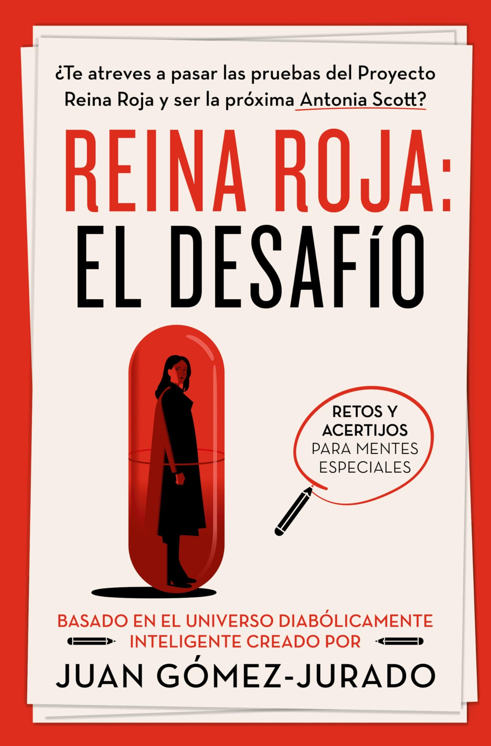 Portada de Reina Roja. El Desafío: Retos y acertijos para mentes especiales (Universo Reina Roja)