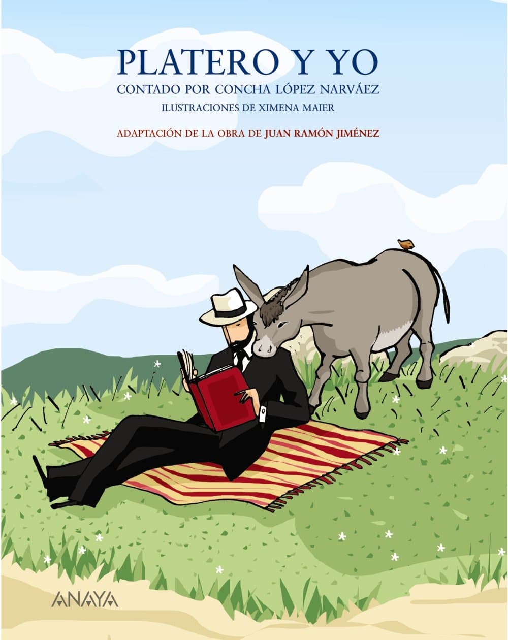 Portada de Platero y yo contado por Concha López Narváez (Literatura Infantil (8-12 Años) - Mi Primer Libro)