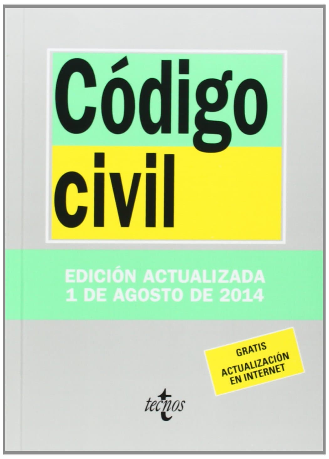 Portada de Código Civil (Derecho - Biblioteca De Textos Legales)