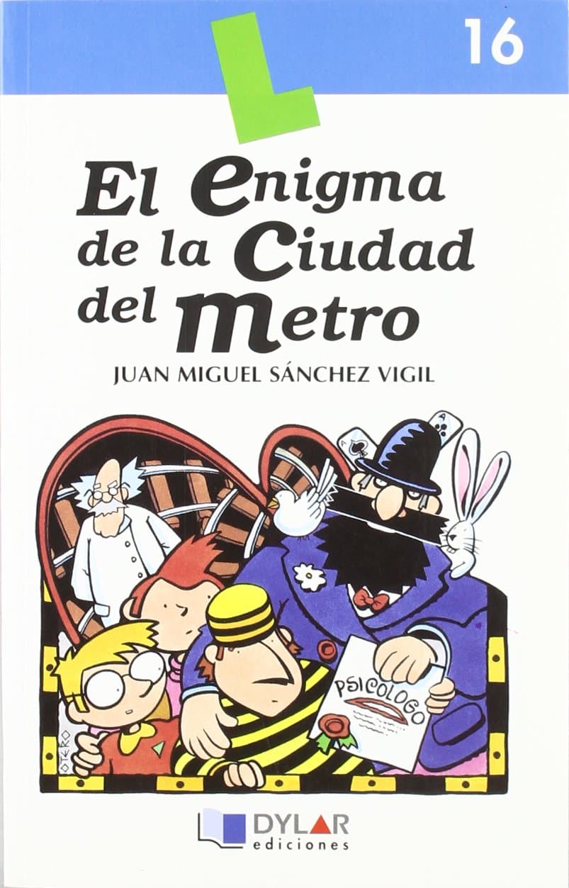 Portada de EL ENIGMA DE LA CIUDAD DEL METRO-Libro 16