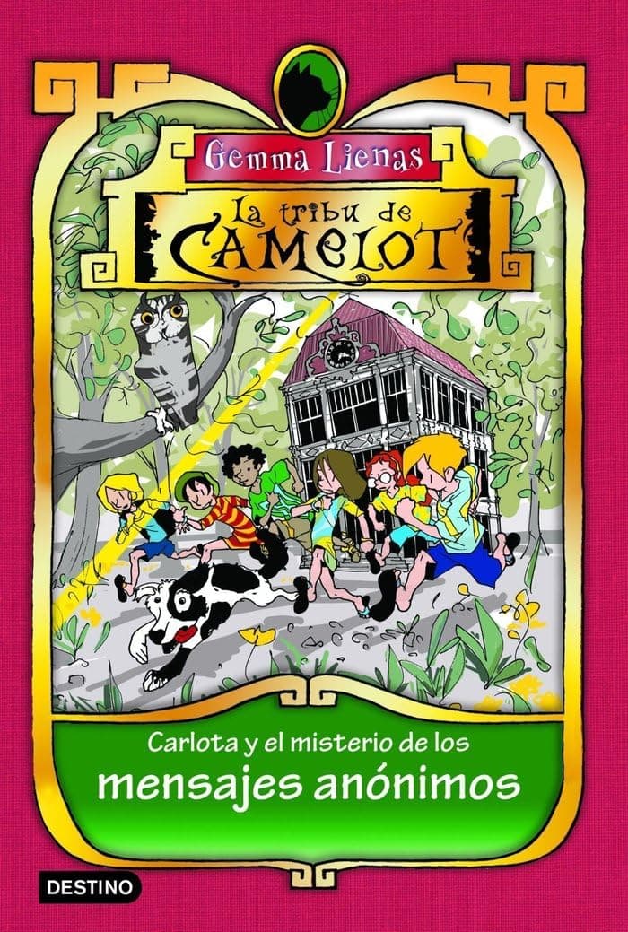 Portada de Carlota y el misterio de los mensajes anónimos: La Tribu de Camelot 9