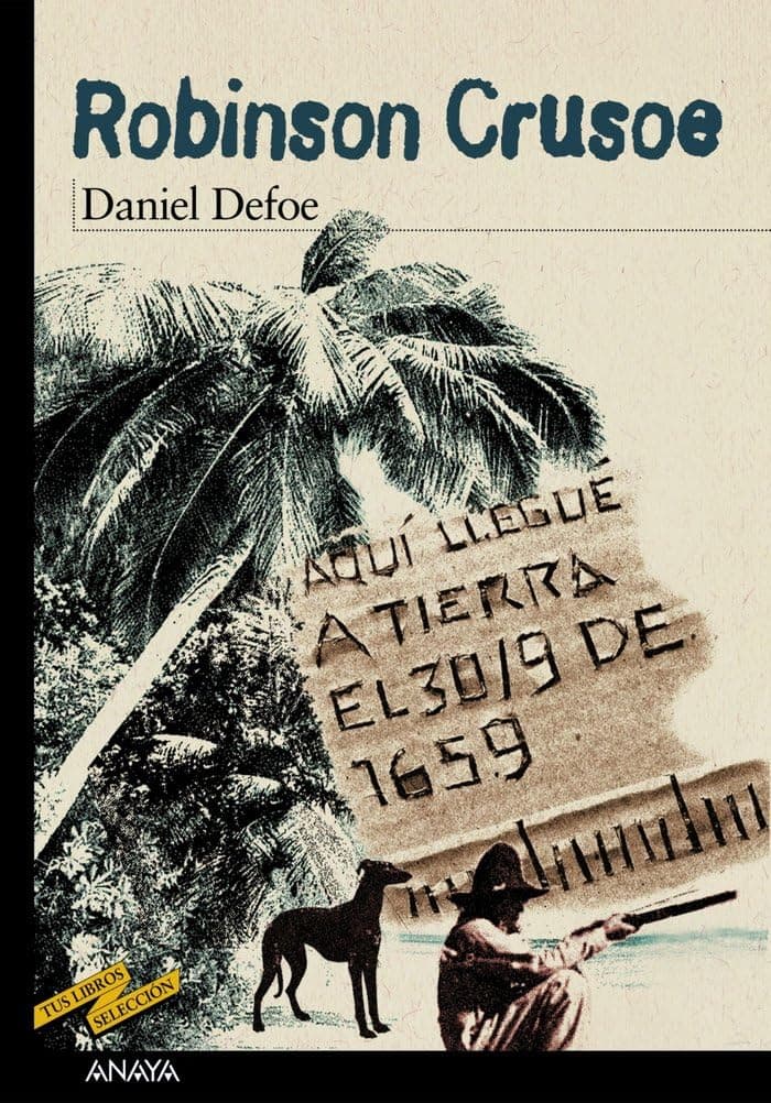 Portada de Robinson Crusoe (CLÁSICOS - Tus Libros-Selección)